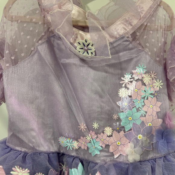 Disney Store Encanto Isabela Costume/Dress Size 9-10 - Picture 12 of 13